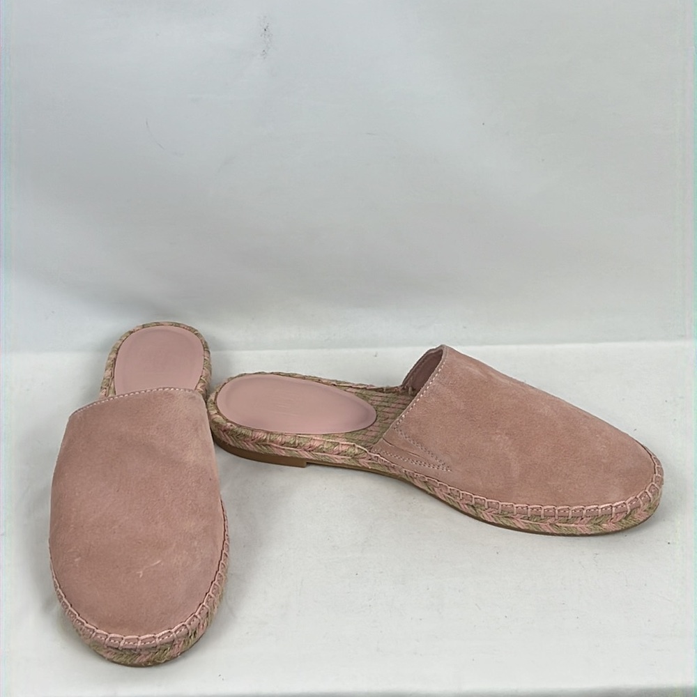 GAP Geniune Leather Pink Suede Slides
